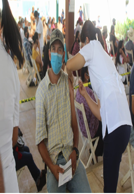 Jornada de vacunación en Jaltenango